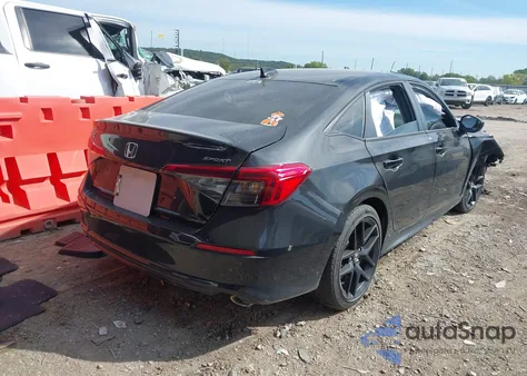 2023 Honda Civic Sport from USA, damaged, VIN 2HGFE2F54PH548701